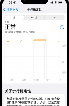 杜集iPhone手机维修如何在iPhone开启'步行稳定性通知'