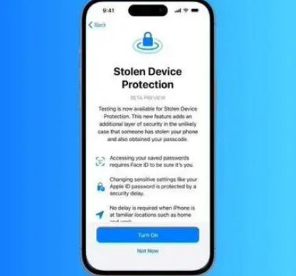 杜集苹果授权维修店分享被盗设备保护功能开启方法 