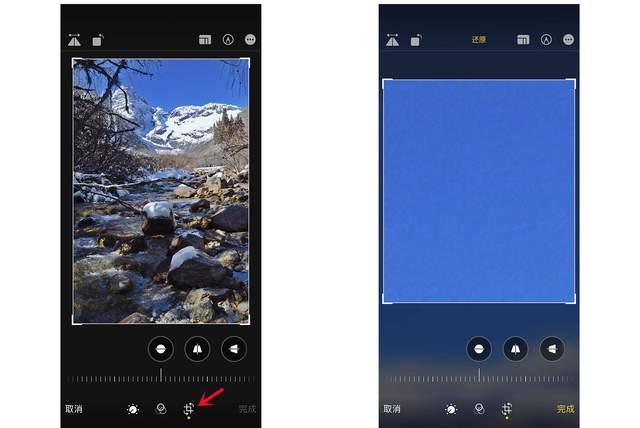杜集苹果手机维修分享iPhone手机如何使用裁剪功能隐藏照片 