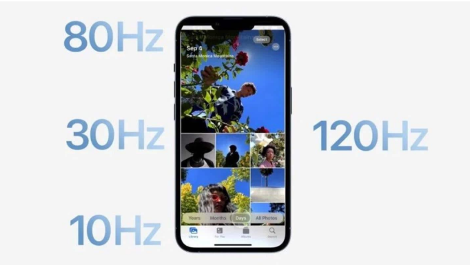 杜集苹果14维修分享iPhone 14有高刷吗 