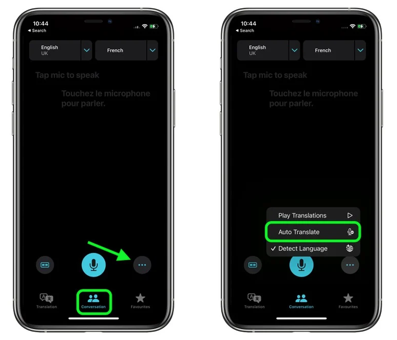 杜集苹果手机维修分享iOS 15 “翻译” App 新改进 