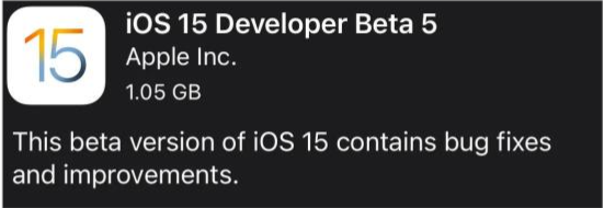 杜集苹果手机维修分享如何升级到iOS15.0 beta5 
