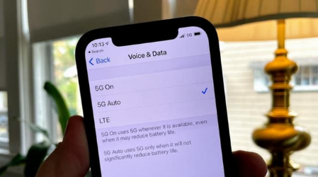 杜集苹果手机维修分享iPhone 12如何打开或关闭5G网络 